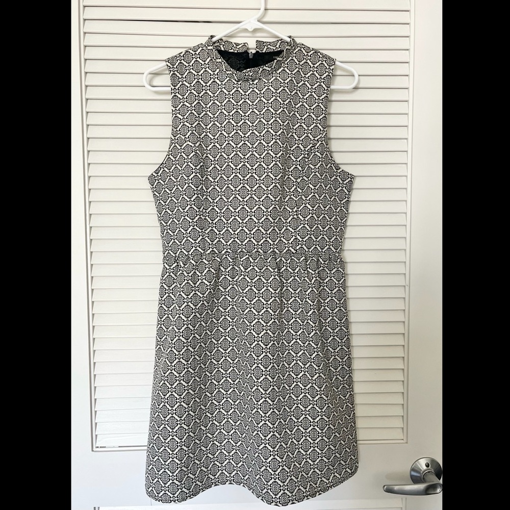 Forever 21 Jacquard Mockneck Mini Dress